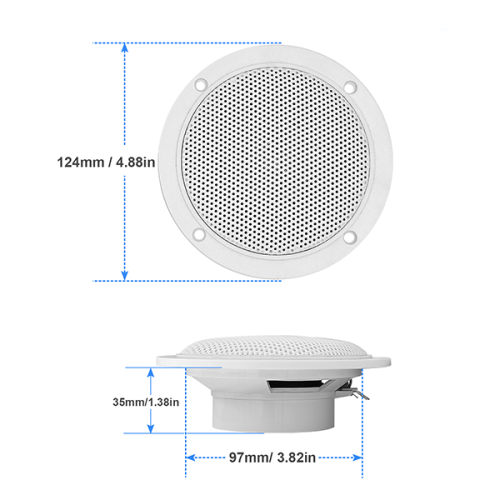 Динамики | водонепроницаемые | GP4001W | GP4001B